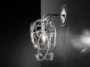 Gemini applique, Lámpara de pared moderna, efectos de iluminación evocadoras