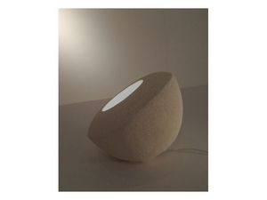Oblo', Lámpara de suelo o la mesa, hecha de piedra tallada