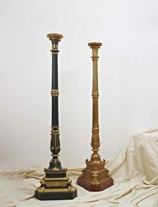 LÁMPARA ART. LM 0004, Lámpara de oro en el estilo Imperio, para los restaurantes de lujo