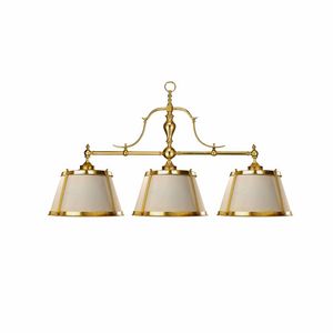 Classic Art. LF_L_541_gabbia, Araa de bronce tres luces biliard