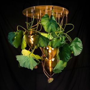 Flower Power Lotus Round, Araa inspirada en la naturaleza