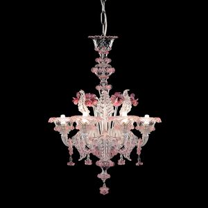 Galliano L0402-6-CRZ-MB, Araa de cristal con reflejos rosas