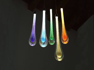 GOCCIA COLORATA, Lámpara de suspensión moderna, en forma de gota de color
