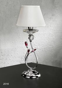 Art. 2016 Soiree, Lámpara de mesa hecha a mano con pantalla de tela