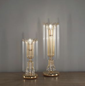 Art. 496/LP - 496/LT, Lmparas de mesa con cristal Pyrex