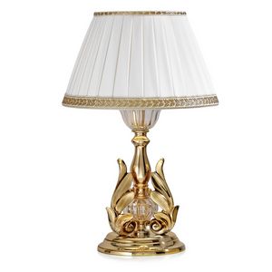 Art. 550/LG, Lmpara de mesa en cristal y oro, para los cuartos de vida de lujo