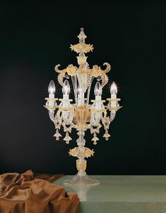 Art. VO 35/T/5, Lmpara de mesa de cristal elegante