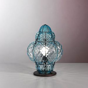 Classic Mt101-040, Lámpara de mesa de vidrio Baloton