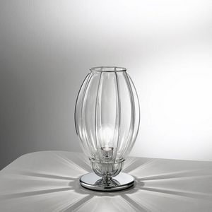 Nautilus Rt203-030, Lámpara de mesa de vidrio elegante