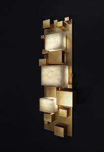 Barbican, Lmpara de pared con diseo geomtrico