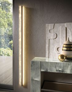 Forest columna de luz, Lmpara de pared con estructura vertical