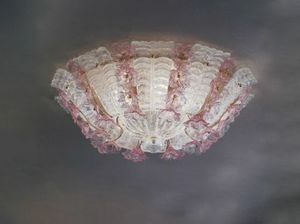 MANDORLO PL, Lmpara de techo de cristal, estilo veneciano