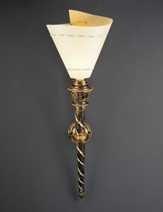 TORCIA Hl1096WA-1, Lámpara de pared de hierro en forma de antorcha