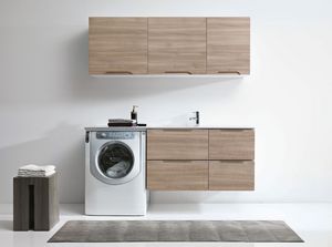 Flexia C, Muebles de lavandera con armarios