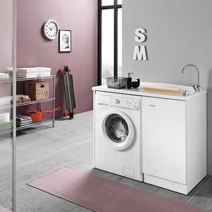 Prima comp. 02, Lavabo con compartimento para lavadora