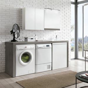 Stone comp. 13, Muebles modulares para lavadero