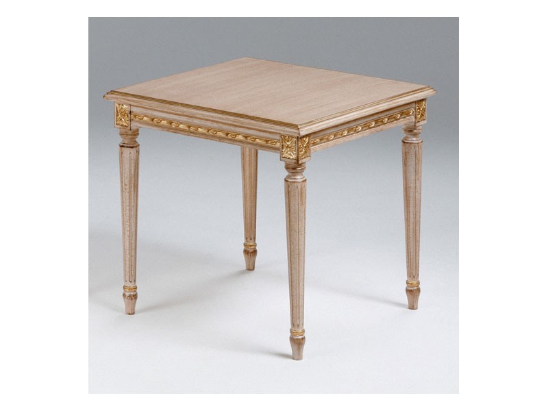 Art. 261/55, Mesa de centro de madera para sala de estar clásico, estilo Luis XVI
