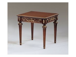 Art. 911 Decò, Pequeñas mesas clásicas en madera tallada, para pasillo de lujo
