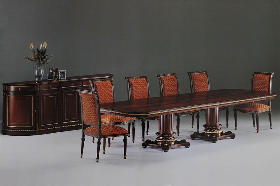 Gran Mesa Rectangular Para Salas De Reuniones En Estilo Cl sico IDFdesign Gran Mesa Rectangular Para Salas De Reuniones En Estilo Cl sico IDFdesign