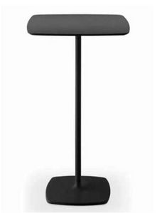 art. 5404-Stylus, Elegante mesa alta en metal negro