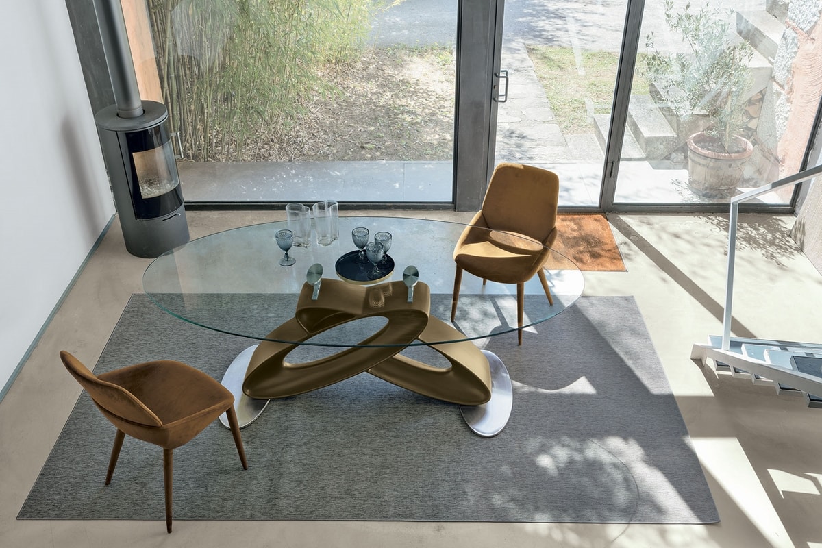 Mesa de comedor, mesa de comedor de cristal, mesas modernas de cocina y  comedor, mesa consola de vidrio con parte superior de vidrio templado,  doble