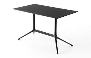 Elephant table rectangular, Mesa rectangular plegable en fundicin de aluminio