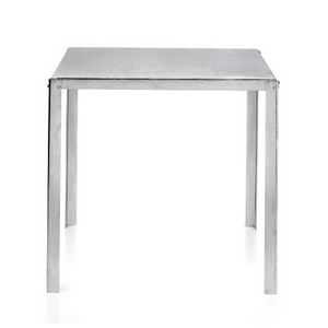 TA50, Mesa de acero galvanizado con tapa cuadrada