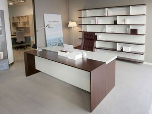 San Marco escritorio ejecutivo, Escritorio de oficina ejecutiva elegante, muebles de oficina lneas mnimas