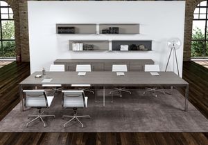 Zefiro comp.6, Gran mesa para sala de reuniones y espacios compartidos