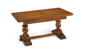 Art. 52, Mesa de comedor extensible de madera de nogal