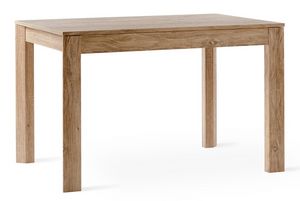 SABA 110, Mesa extensible en madera de roble, para ambientes clsicos y modernos