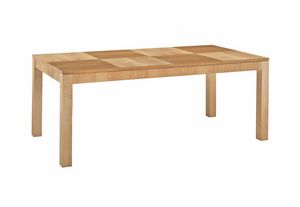 Scacchi 5771, Mesa extensible de madera