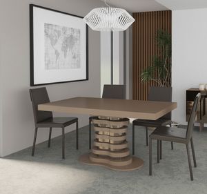 Mesa Otto.1, Mesa con tapa lacada soft touch