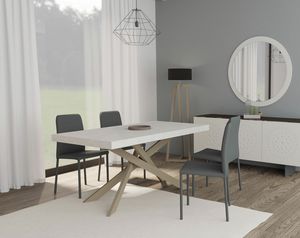 Mesa X.1, Mesa extensible con tapa de resina ligera.