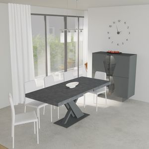 Mesa Z.2, Mesa con base de metal pintado