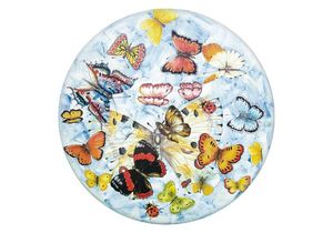 Natura Butterfly, Mesa para interior y exterior, con mariposas decorativas