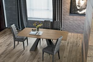 TAURUS 200 BOTTICELLA TP161, Mesa fija para comedor moderno