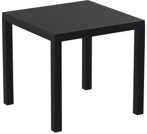 Alex 8080, Mesa de plstico aptos para el exterior, mesa cuadrada adecuado para bar