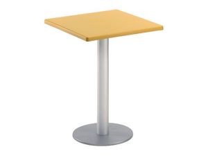 Table 60x60 cod. 20/BR, Cuadrada mesa de caf bar, para el jardn
