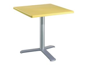 Table 80x80 cod. 23/BG3L, Mesa resistente a la intemperie para el restaurante al aire libre