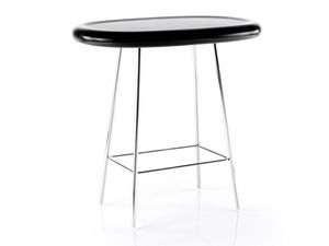 Bloob mesa, Mesa de centro con estructura de acero, piso de poliuretano