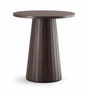 CORDOBA TABLE 082 H75 T, Mesa redonda de madera