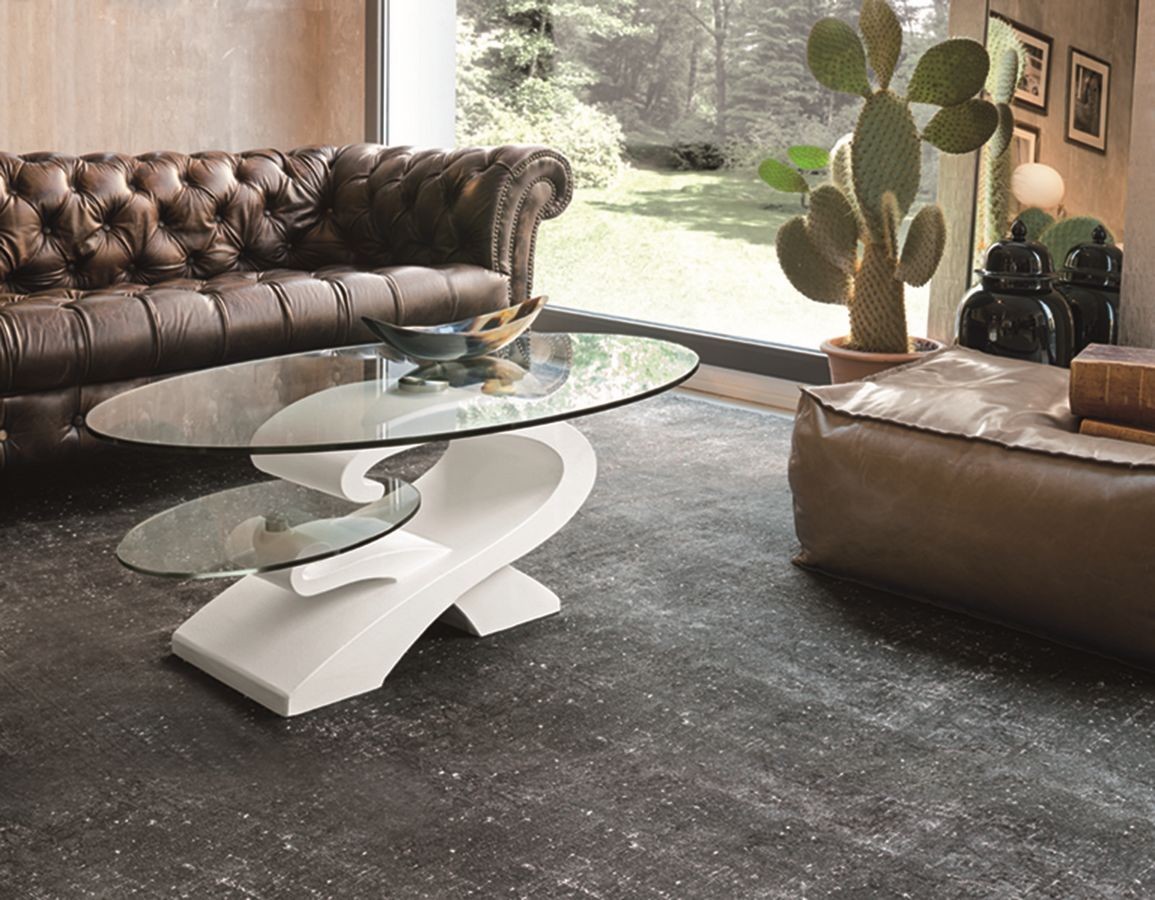 Mesas de tapa de cristal adecuadas salas de estar modernas | IDFdesign