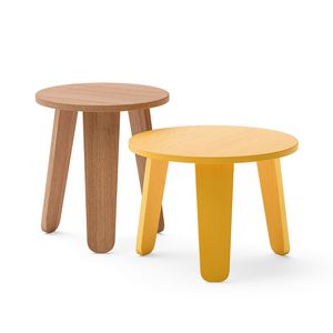 Gemini, Mesa de centro en madera maciza de fresno