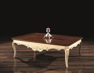 PATRIK mesa de centro 8683T, Pequea mesa decorativo, en madera, con estilo clsico