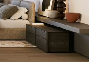 Wide, Mesitas de noche modernas disponibles en varias configuraciones.