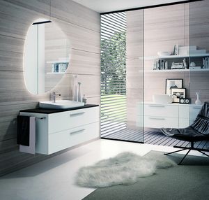 BLUES BL-11, Mueble de bao blanco mate