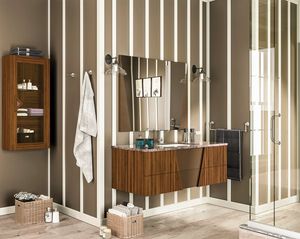 Canaletto Ba�o Comp. 1, Muebles modernos para ba�o, en canaletto nogal