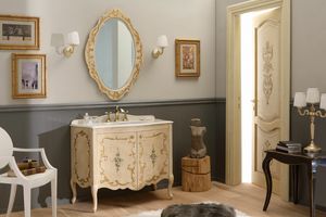 NARCISO DECORATED, Mueble de bao con lavabo, estilo clsico.