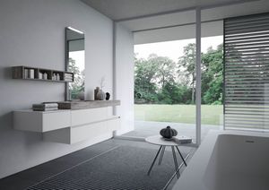 Ny comp.13, Mueble de bao con lavabo laminado